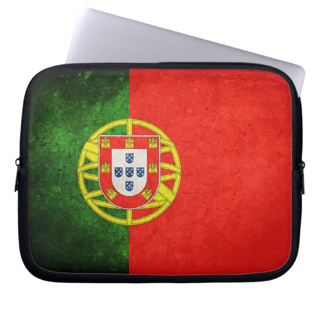 Flag of Portugal Laptop Sleeve (Front)