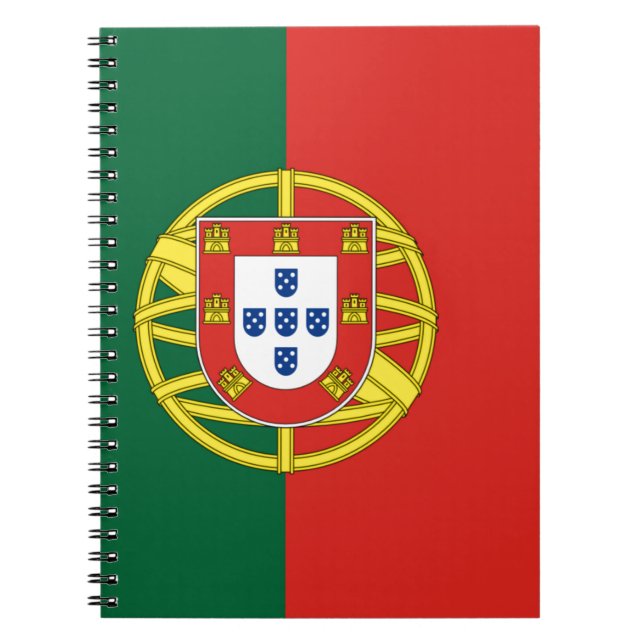 Flag of Portugal Notebook (Front)