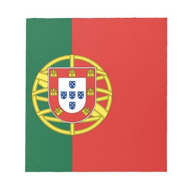 Flag of Portugal Notepad (Front)