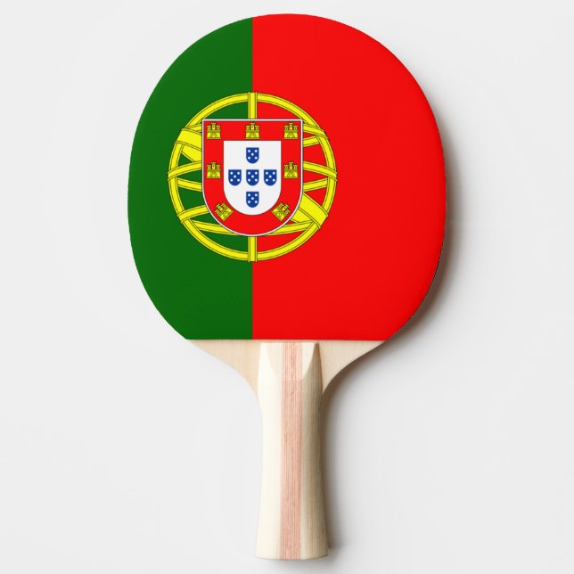 Flag of Portugal Ping Pong Paddle (Front)