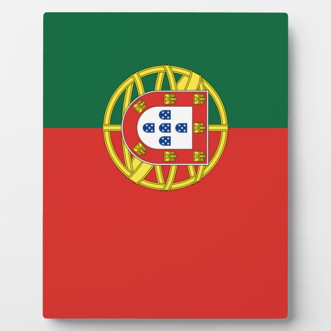 Flag of Portugal Plaque (Front)