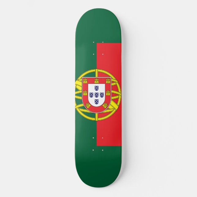 Flag of Portugal Skateboard (Front)