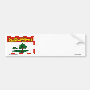 Flag of Prince Edward Island, Canada Bumper Sticker