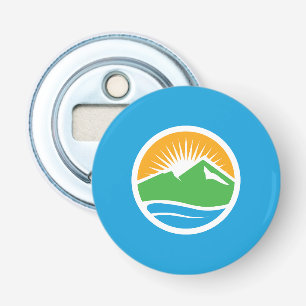 Flag of Provo, Utah Bottle Opener