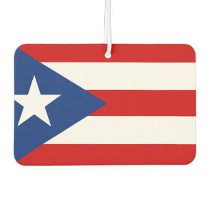 Flag of Puerto Rico Car Air Freshener