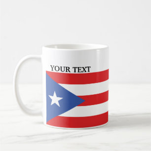 Flag of Puerto Rico Coffee Mug