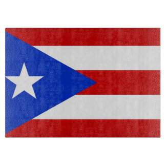 Flag of Puerto Rico Cutting Board