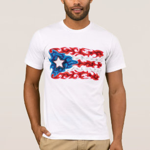Flag of Puerto rico T-Shirt