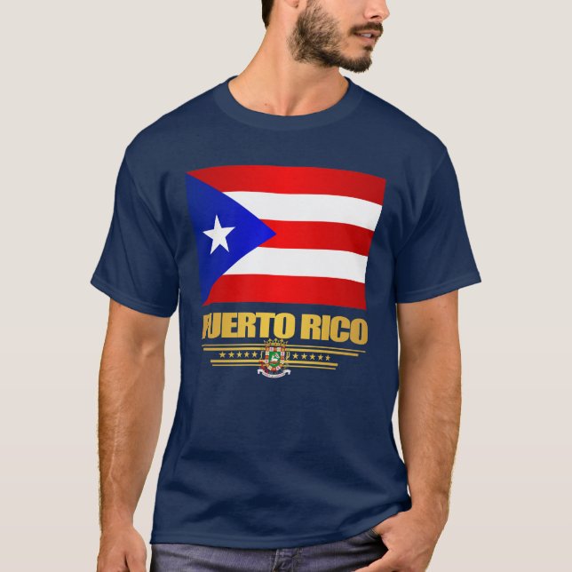 Flag of Puerto Rico T-Shirt (Front)
