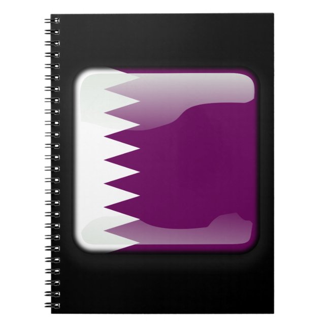 Flag of Qatar Notebook (Front)