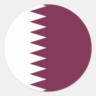 Flag of Qatar Sticker