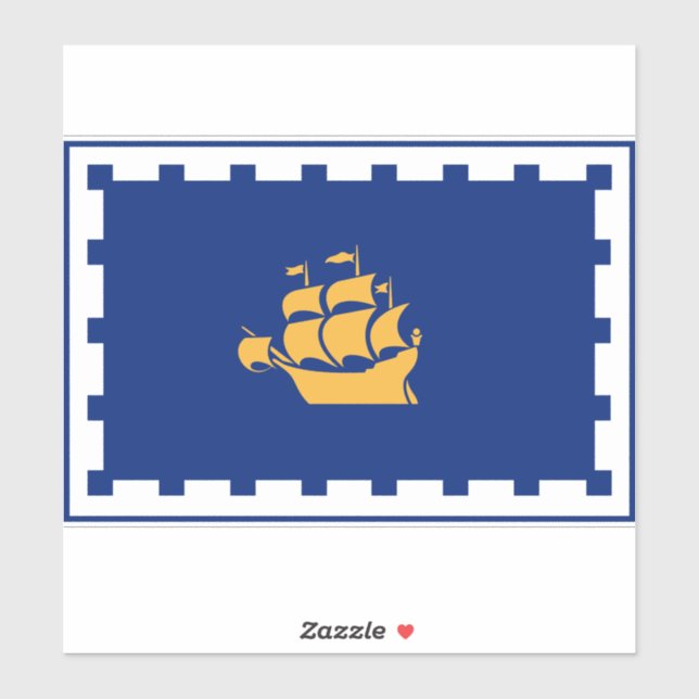 Flag of Quebec City (Sheet)