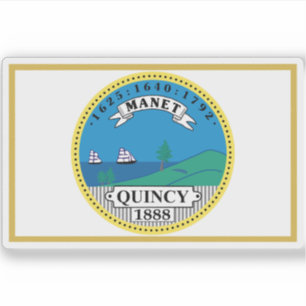 Flag of Quincy, Massachusetts