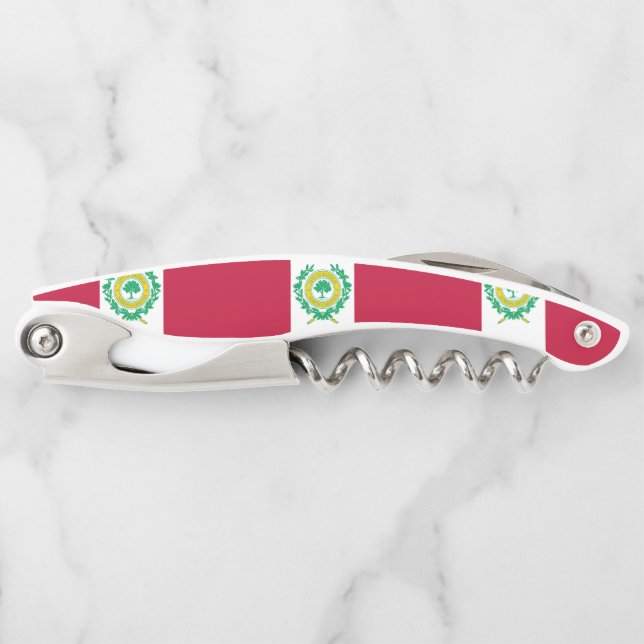 Flag of Raleigh, North Carolina Waiter's Corkscrew (Front)