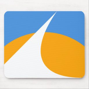 Flag of Redding, California Mouse Pad