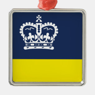 Flag of Regina (Saskatchewan, Canada) Metal Ornament