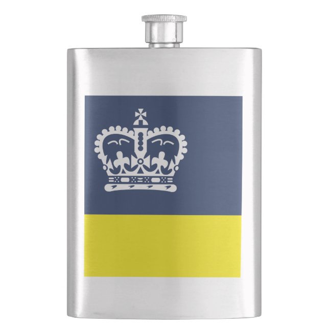 Flag of Regina, Saskatchewan Flask (Front)
