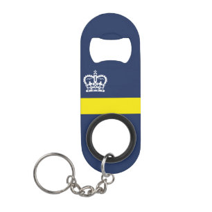 Flag of Regina, Saskatchewan Keychain Bottle Opene