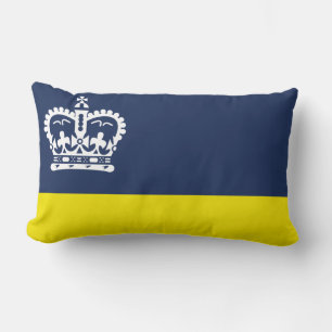 Flag of Regina, Saskatchewan Lumbar Pillow