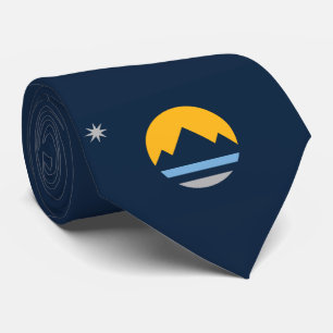 Flag of Reno (Nevada City) Tie
