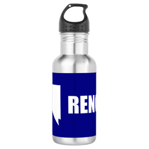 Flag of Reno, Nevada Water Bottle