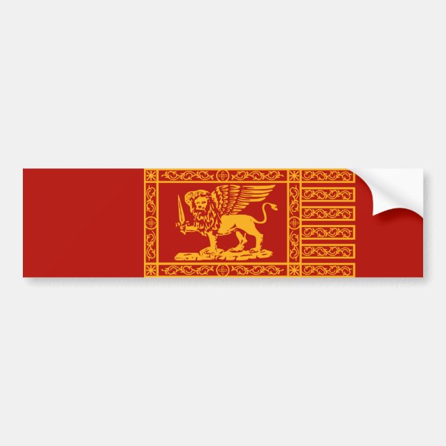 Flag of Republic of Venice Bumper Sticker (Front)