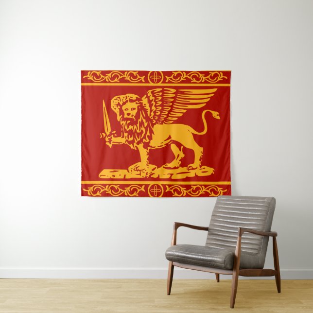 Flag of Republic of Venice Tapestry (In Situ (Horizontal))