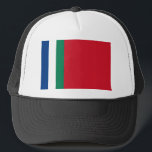 Flag of Republik Maluku Selatan (South Moluccas) Trucker Hat<br><div class="desc">Show your support for the South Malaccan people by displaying their beautiful flag!</div>