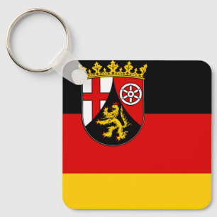 Flag of Rhineland-Palatinate Keychain