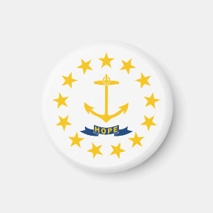 Flag of Rhode Island Magnet