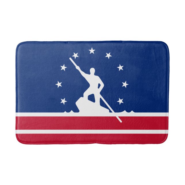 Flag of Richmond, Virginia Bathroom Mat (Front)