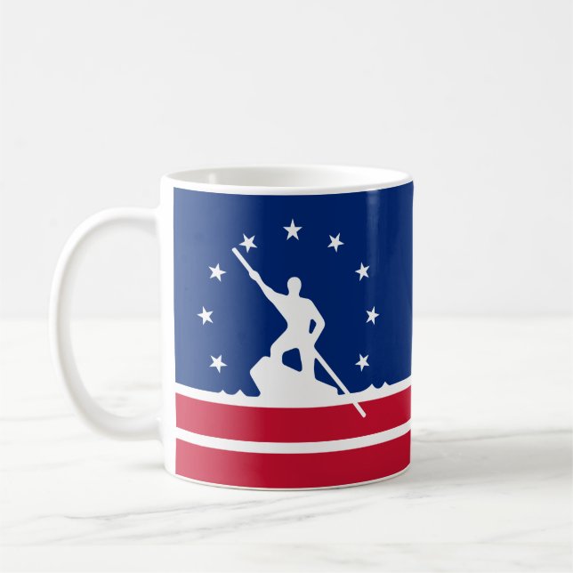 Flag of Richmond, Virginia Coffee Mug (Left)