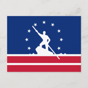 Flag of Richmond, Virginia Postcard