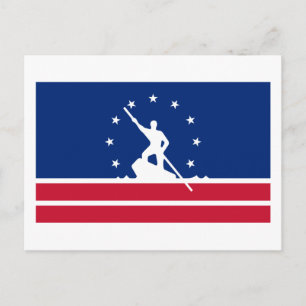 Flag of Richmond, Virginia Postcard