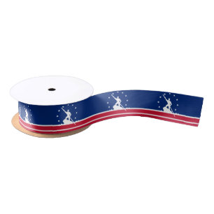 Flag of Richmond, Virginia Satin Ribbon
