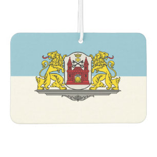 Flag of Riga, Latvia Bib Car Air Freshener