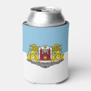 Flag of Riga, Latvia Can Cooler