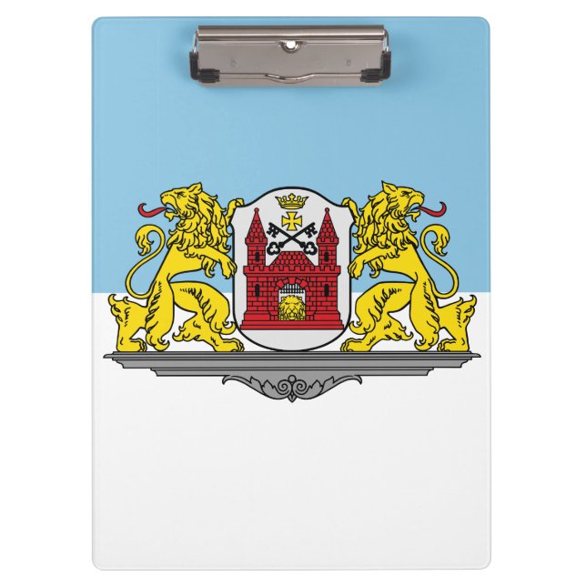 Flag of Riga, Latvia Clipboard (Front)