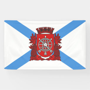 Flag of Rio de Janeiro (Brazil) Banner