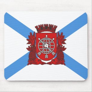 Flag of Rio de Janeiro (Brazil) Mouse Pad