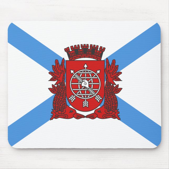 Flag of Rio de Janeiro (Brazil) Mouse Pad (Front)