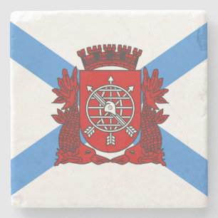 Flag of Rio de Janeiro (Brazil) Stone Coaster