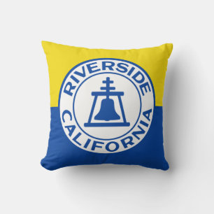 Flag of Riverside, California Cushion