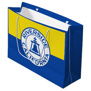 Flag of Riverside, California Large Gift Bag