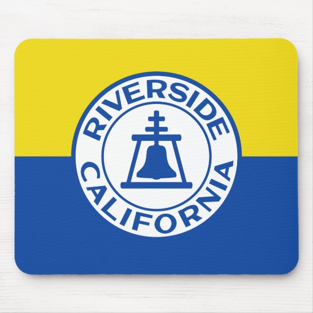 Flag of Riverside, California Mouse Pad (Front)