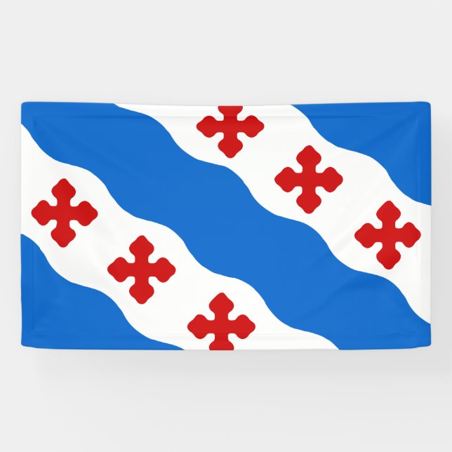 Flag of Rockville (Maryland City) Banner (Horizontal)