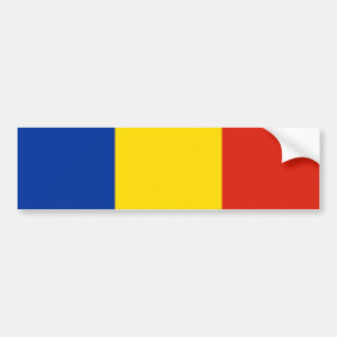 Flag of Romania Bumper Sticker