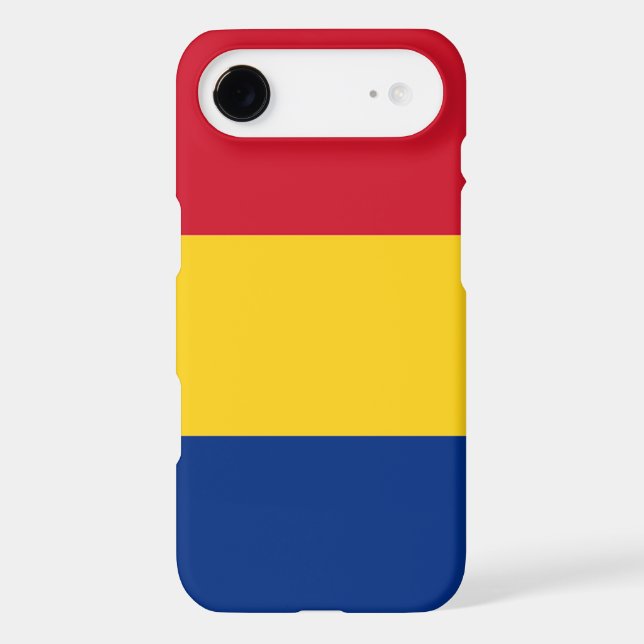 Flag of Romania Case-Mate iPhone Case (Back)