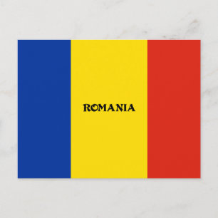 Flag of Romania custom design Postcard