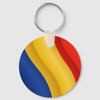 Flag of Romania keychain